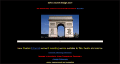 Desktop Screenshot of echosounddesign.com
