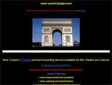 Tablet Screenshot of echosounddesign.com